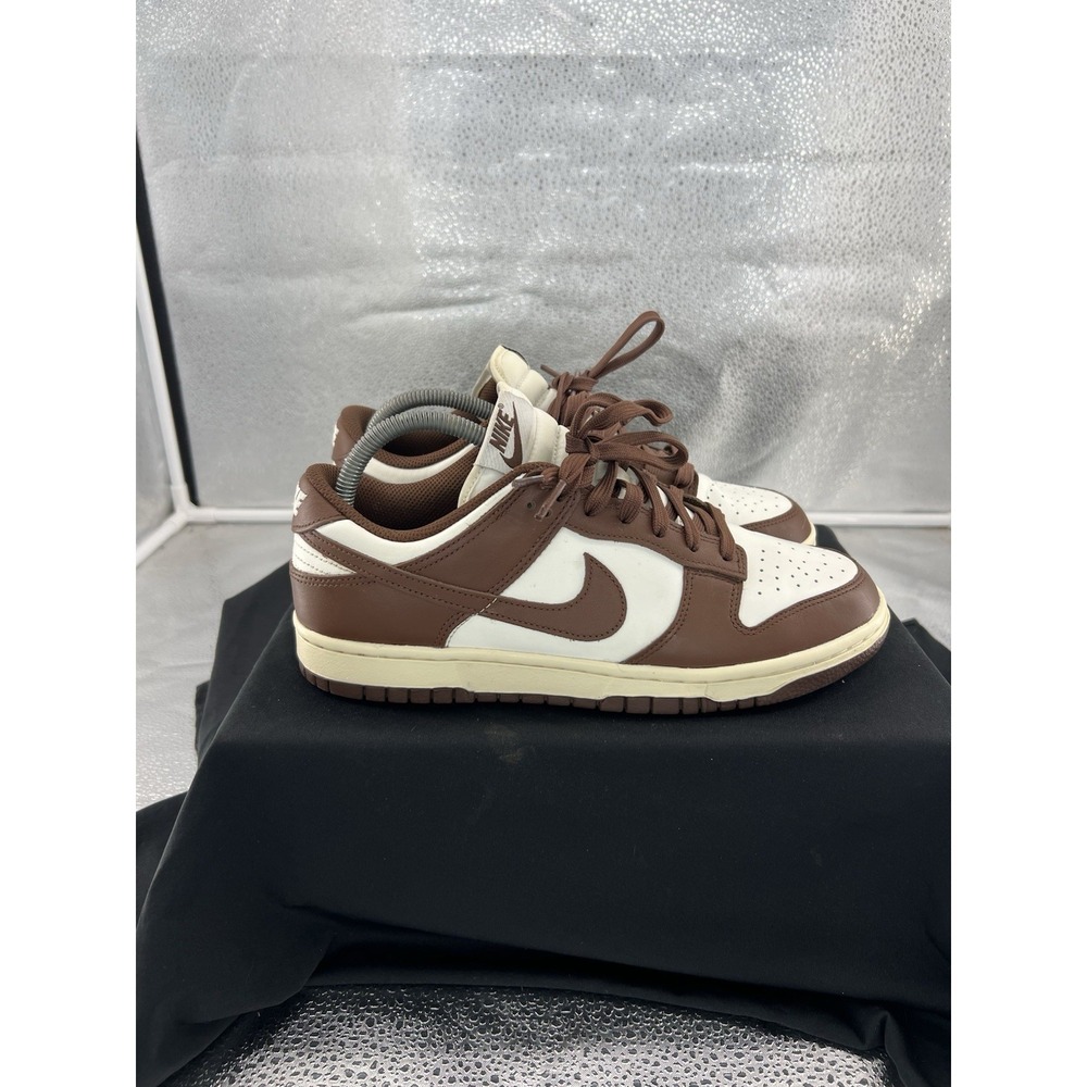 Nike Dunk Low Womens Size 9 US Cacao Wow Brown/White Low Top Sneakers DD1503-124